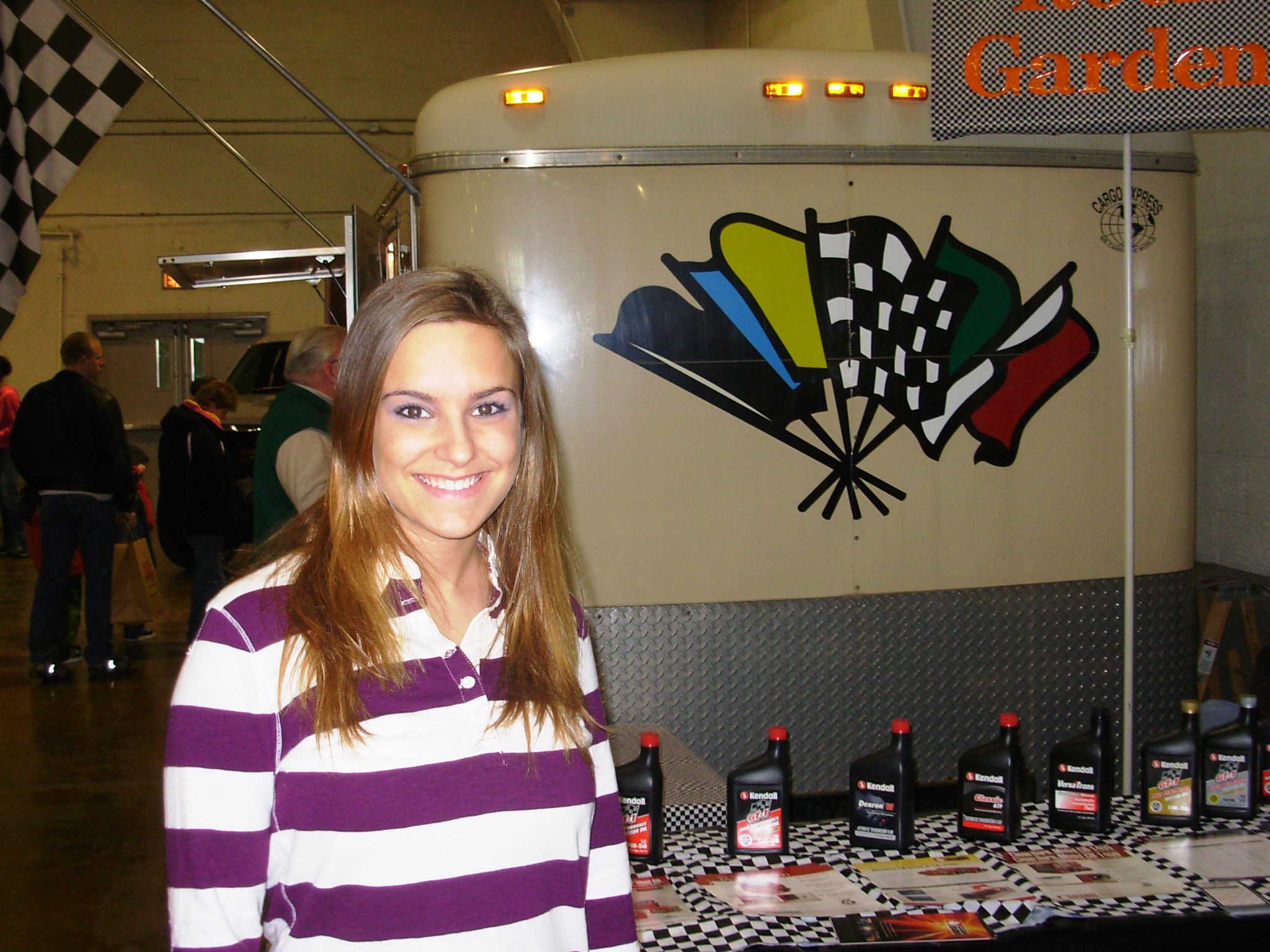Jessie Morrison wants more of the checkered flags..
