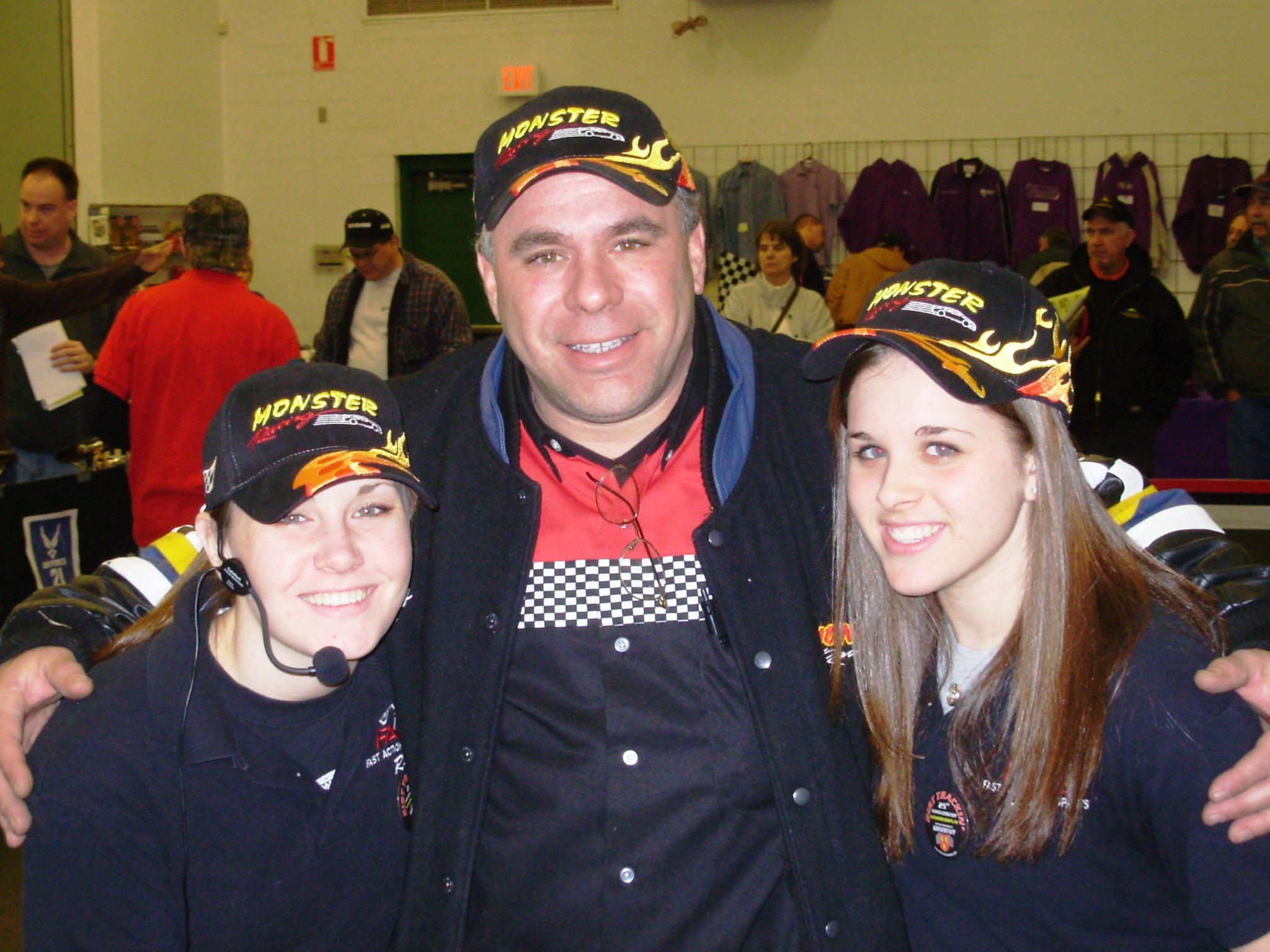 Gerry Wright anf the FAME Girls...
