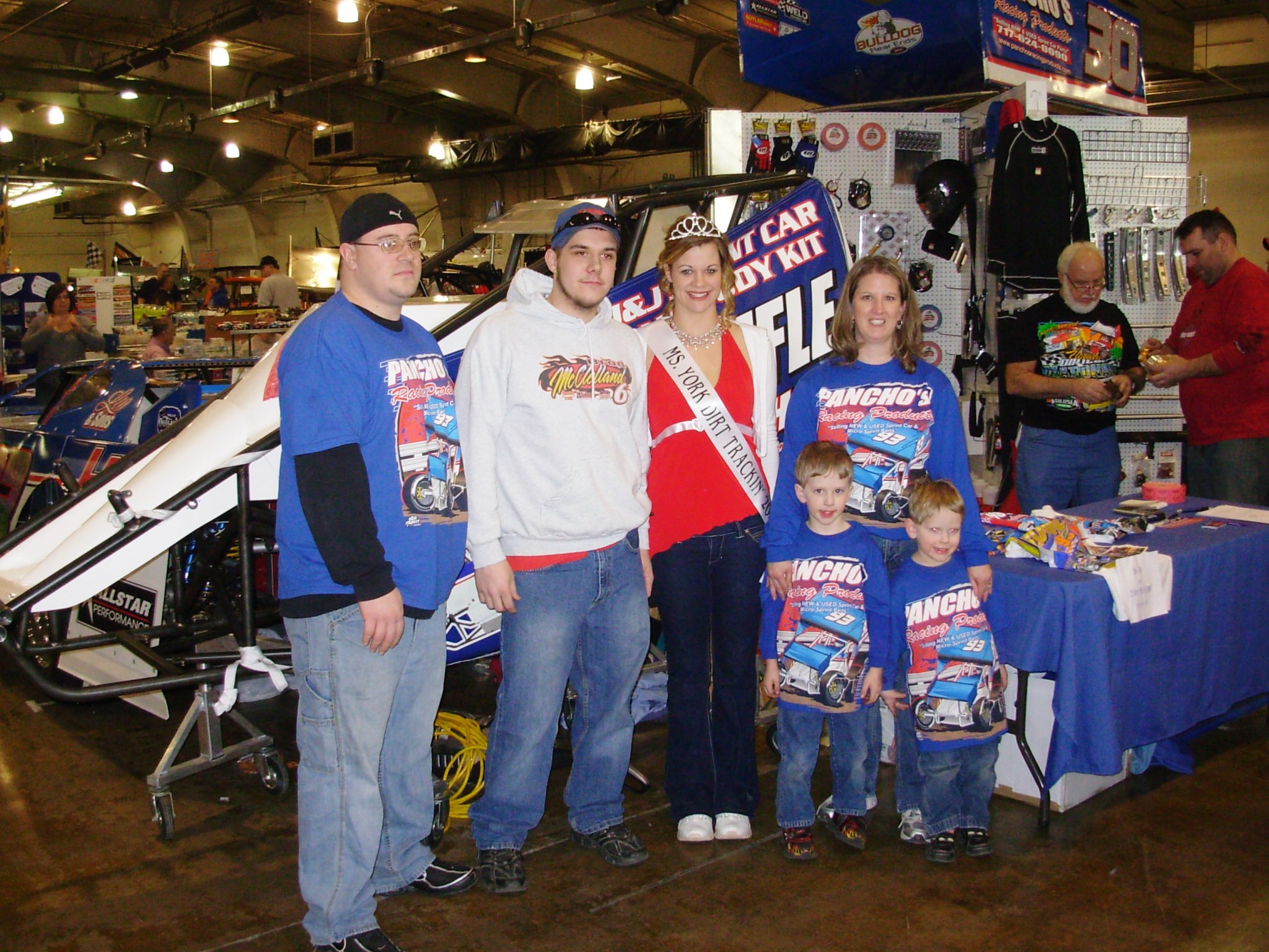 JB Cunninham wins the J&J Race car from Pancho's Racing Products
