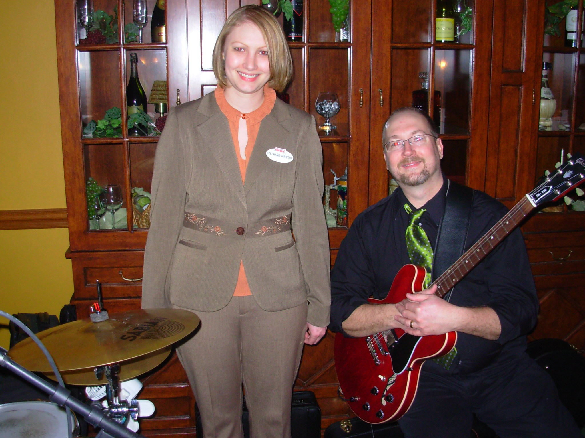 Stephanie Ruppert and Doug at the Hotel Hershey
