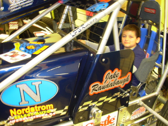 Dalton Bigler checking out his future ride?
