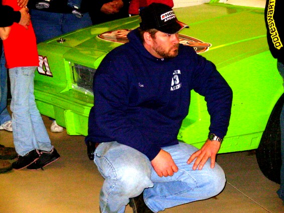 Crew members listened intently to the interviews...
