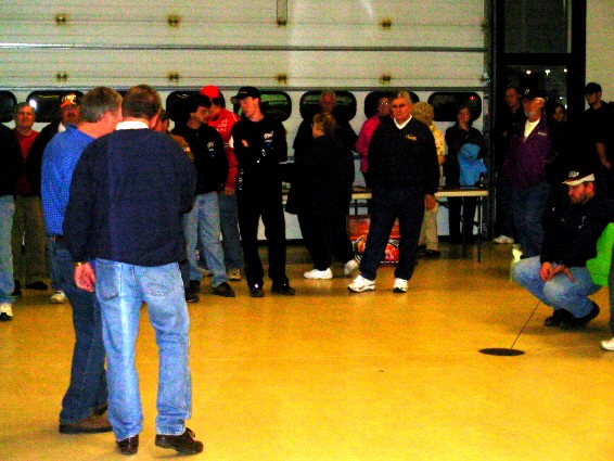 Interviews and fans were part of the annual event at Lawrence Chevrolet

