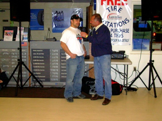 Rocky Magaro donated a lot of money to the EMMR Auction...
