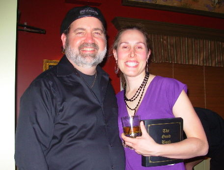 Beth Trez and the Wise Guy...one of them needs to go on a diet....and it ain't Beth, LOL
