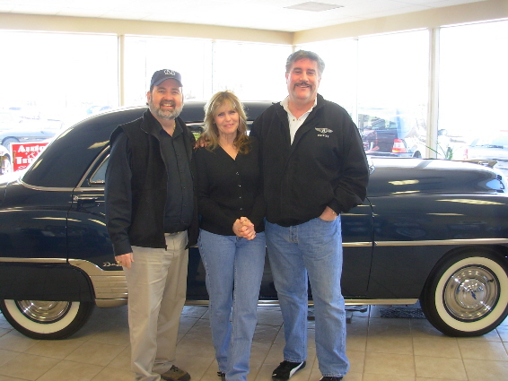 Is that Bo Derek?
Actually it's Kirk Wise...Scott Frange from Players Exchange and Sherry from B&A Sound in the middle Visiting the Wise Guy at Nordstrom Select Auto in Mechanicsburg
