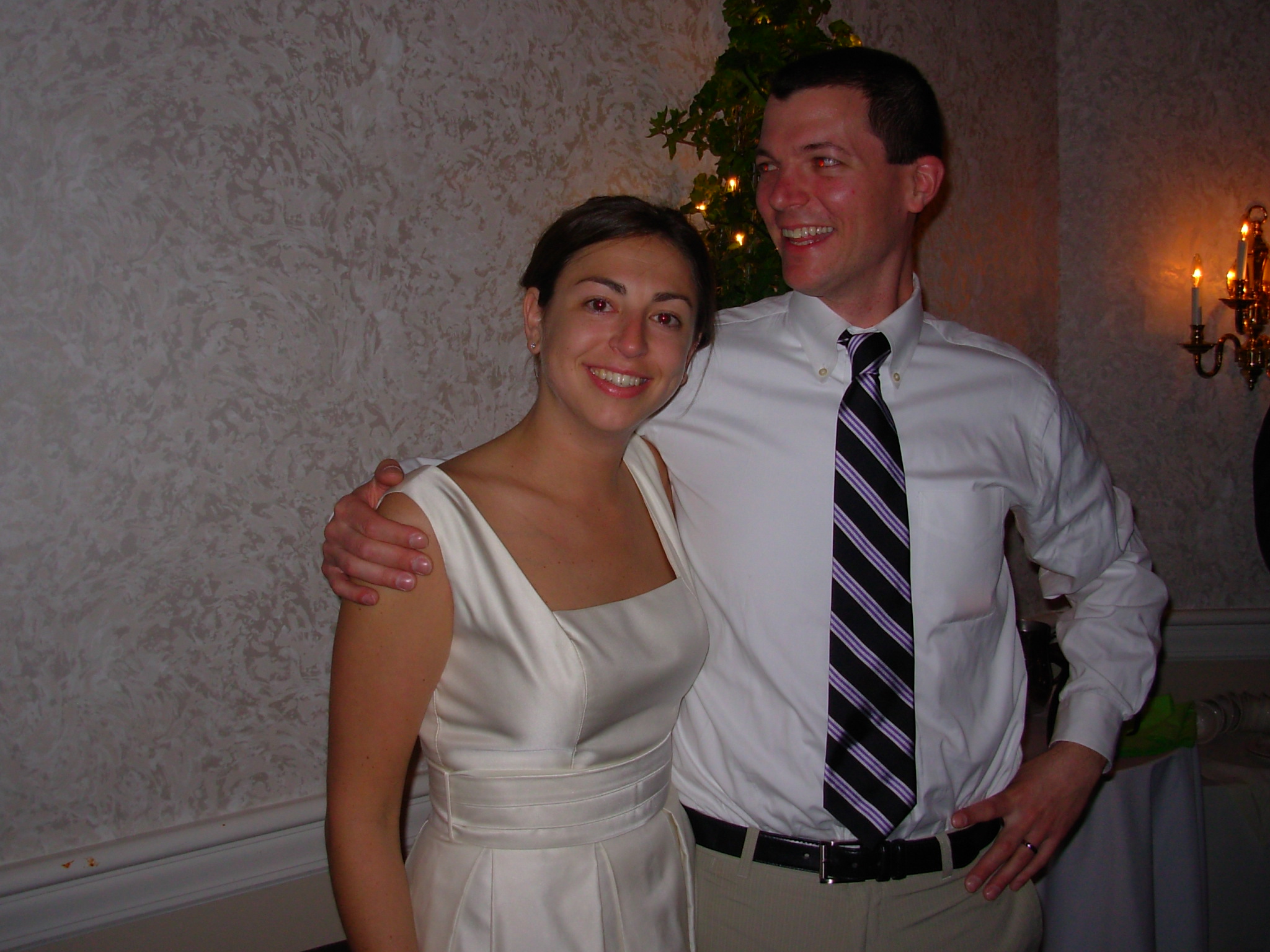 The happy couple Lindsey & Tim
