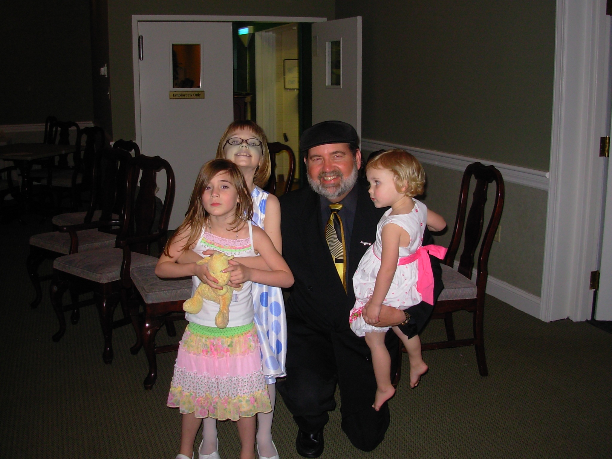 The kids always seem to stick together...
