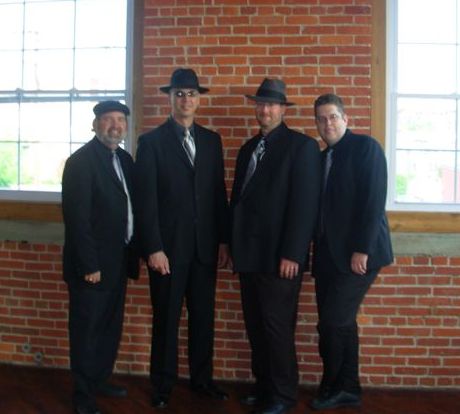 promo shot of the band at the Ribbon Mill in Carlisle
