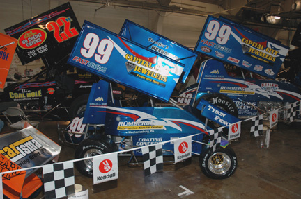 Poncho's Parts Display
Chris Knopp will be driving this car for 2006
