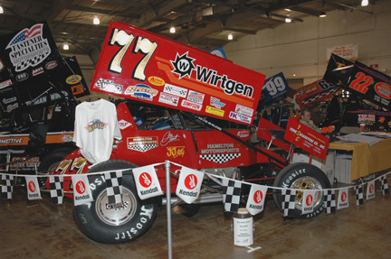 Greg Hodnet's 77
The Hamilton 410 sprint is reday for 2006
