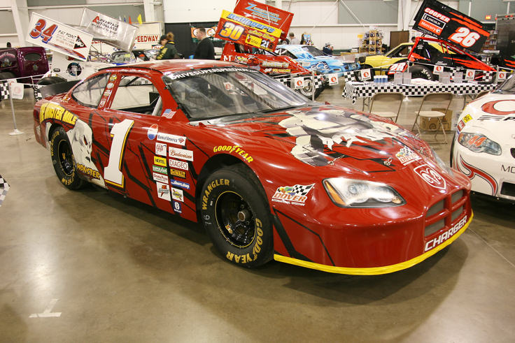 Entry from the Dover "Monster Mile" display
