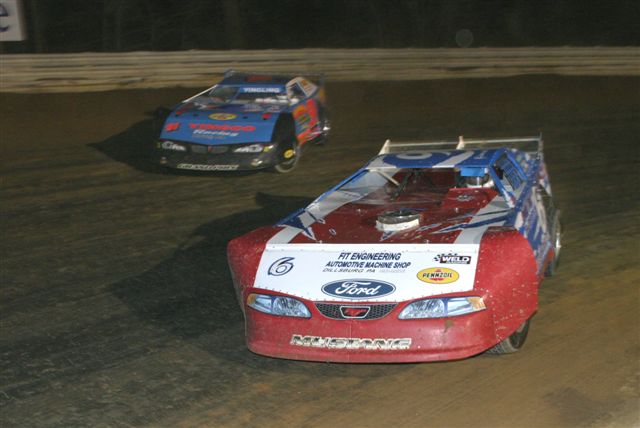 Crankin' it in the turn
