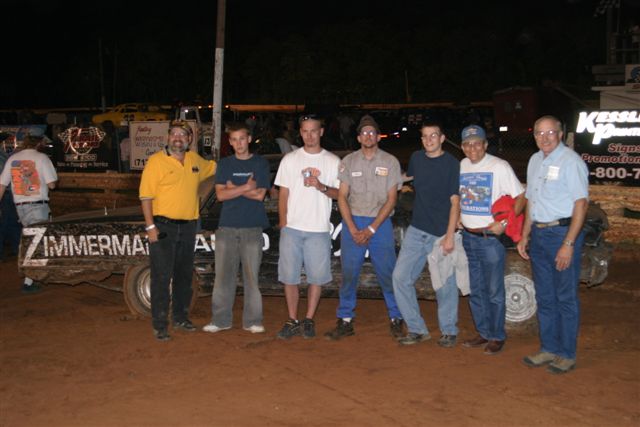 Zimmerman's Automotive racing celebrates at Susqui...
