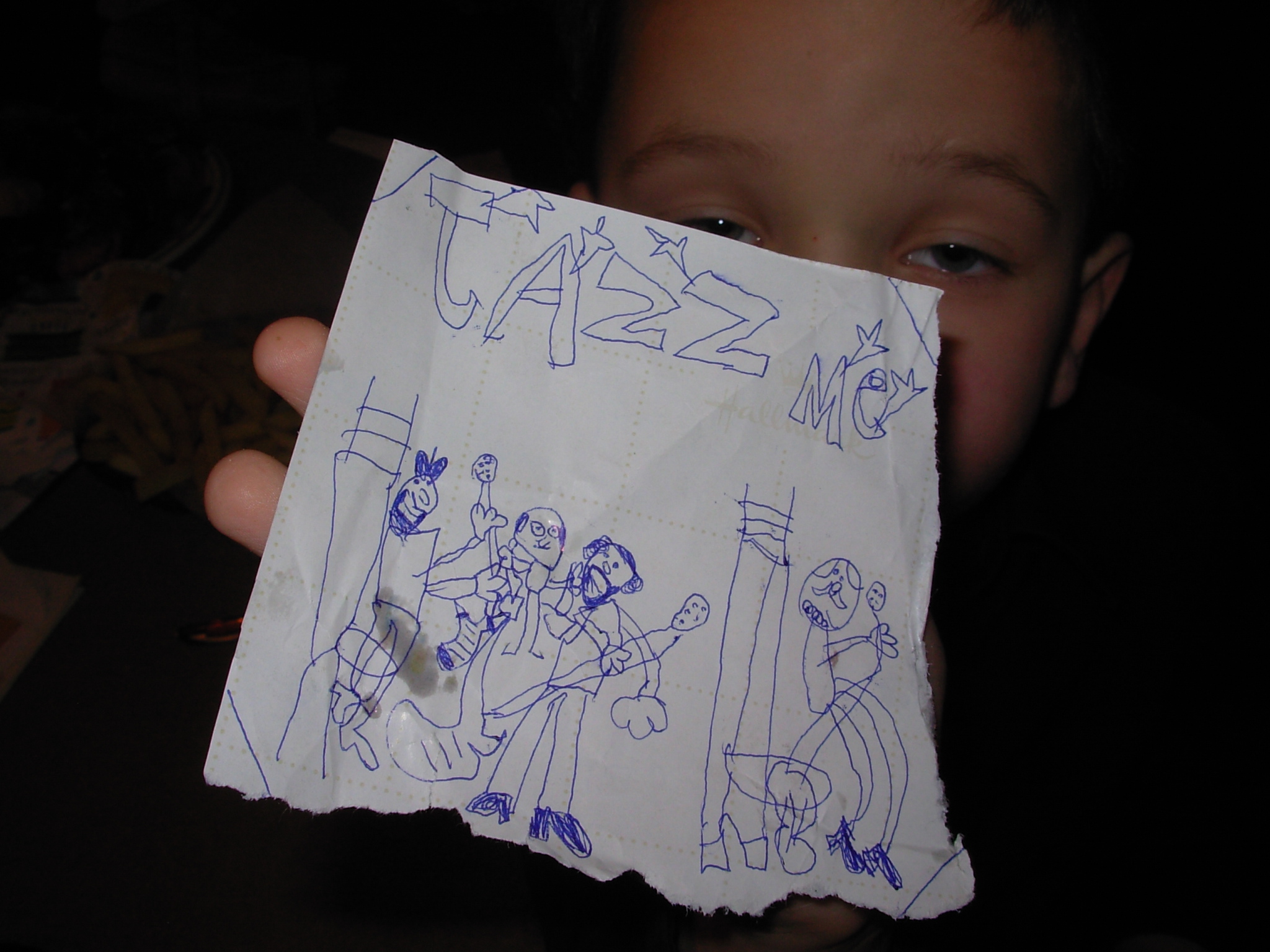 Young artisit rendering of the band
