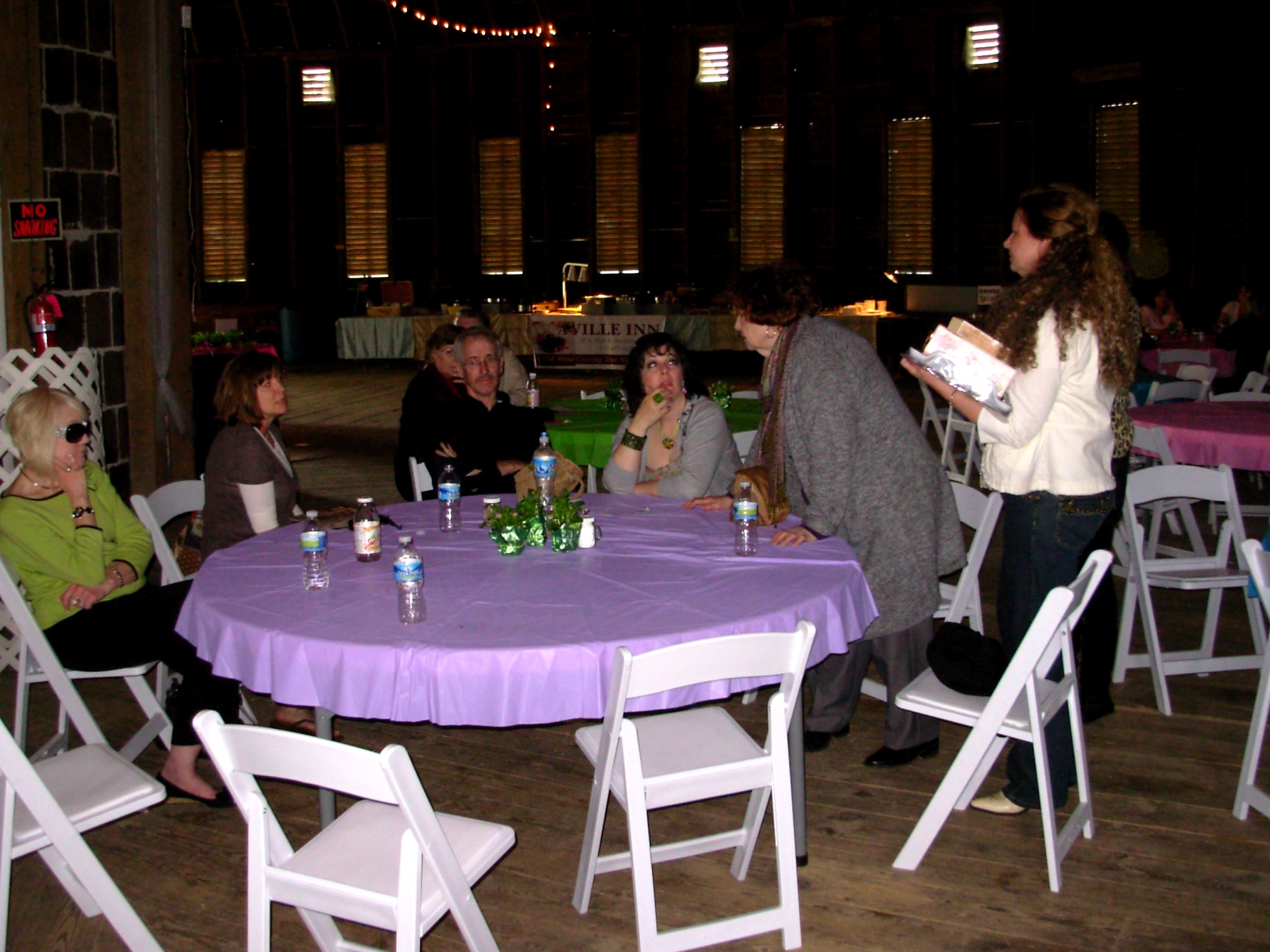 Nice setting at the Round Band Mother's Day Event

