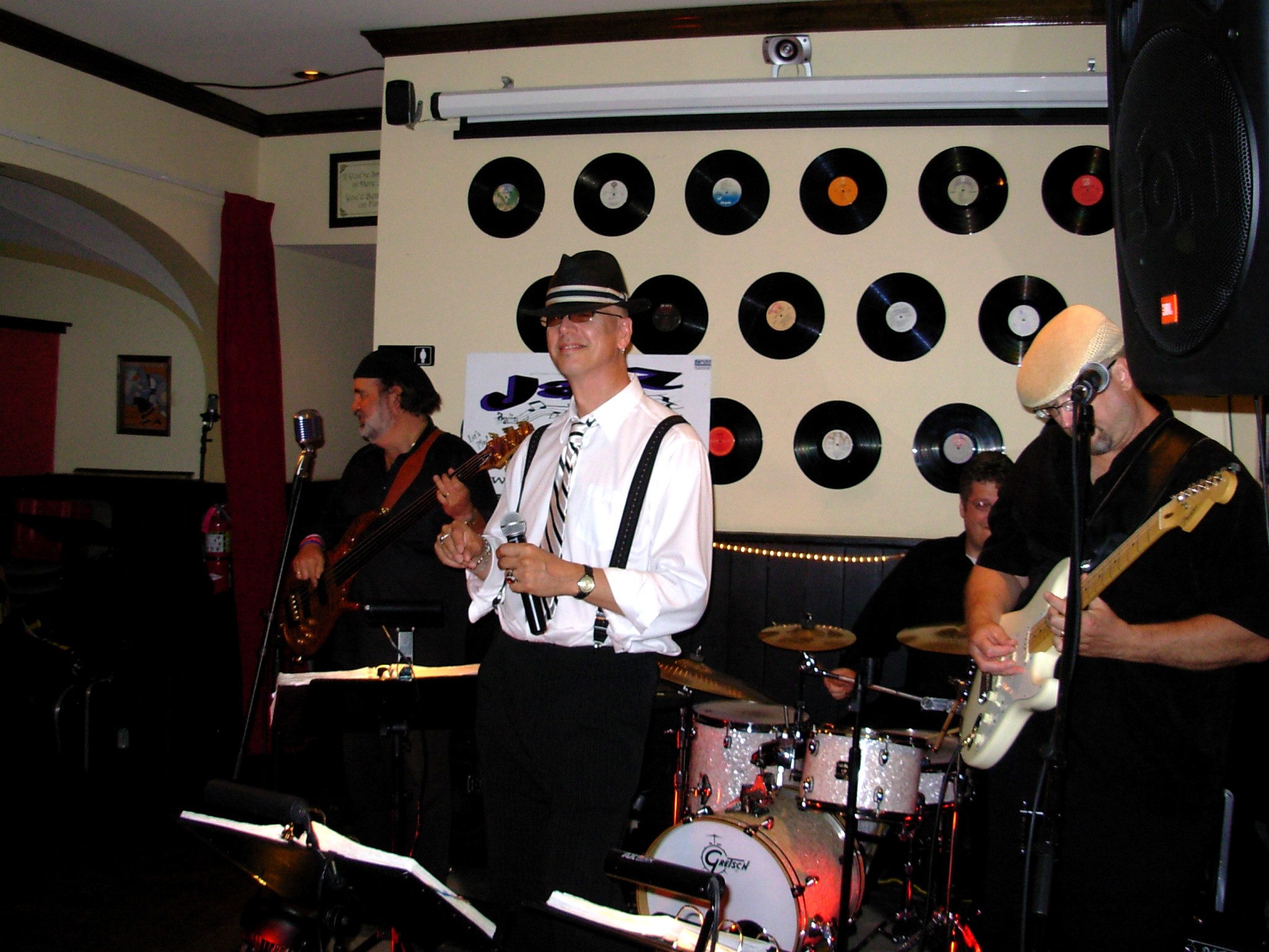 Band at Alibi's in Carlisle
