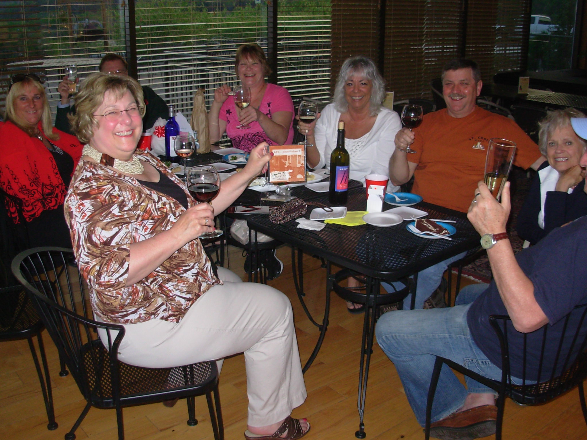 Fans at Hauser Estate Winery
