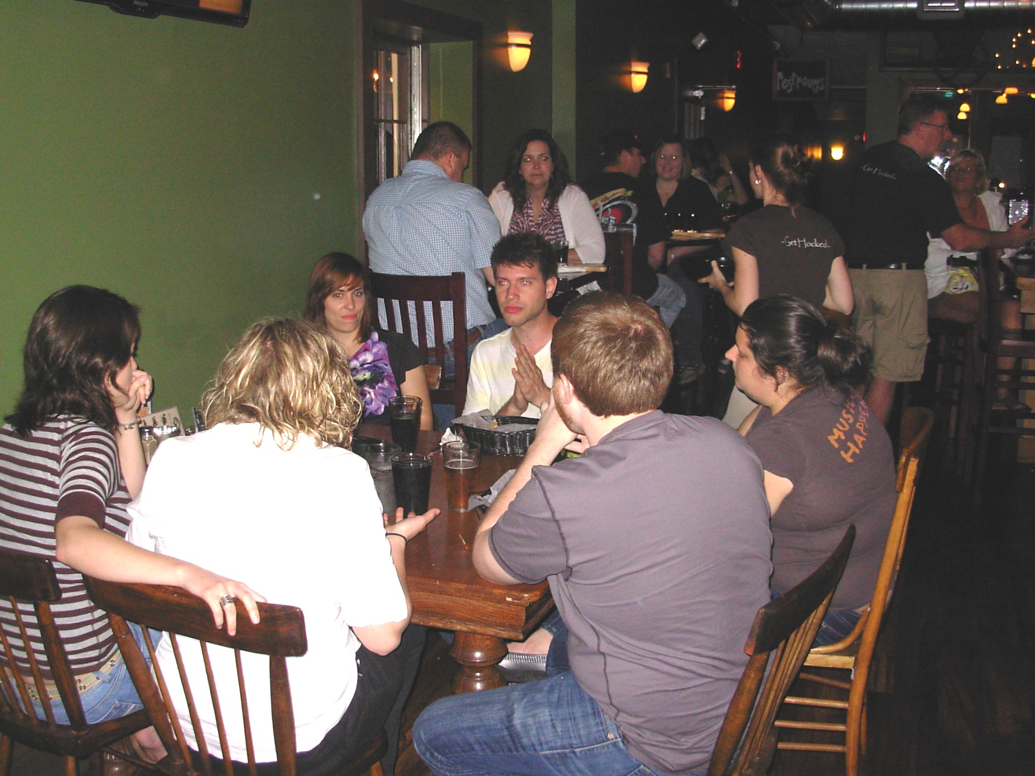 Nice crowd at Mudhook Brewing Company of York
