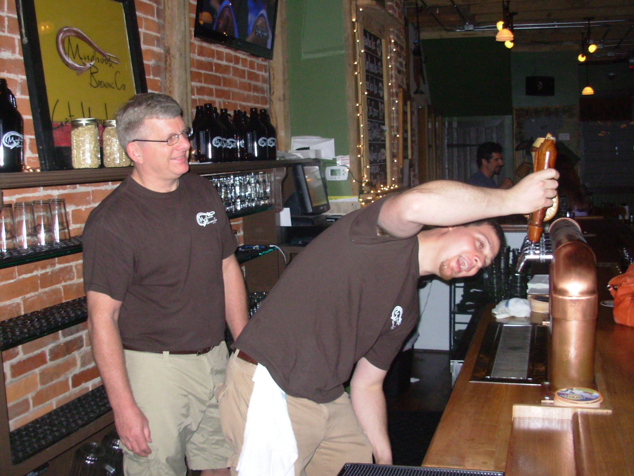 Fun at Mudhook Brewing Company in York
