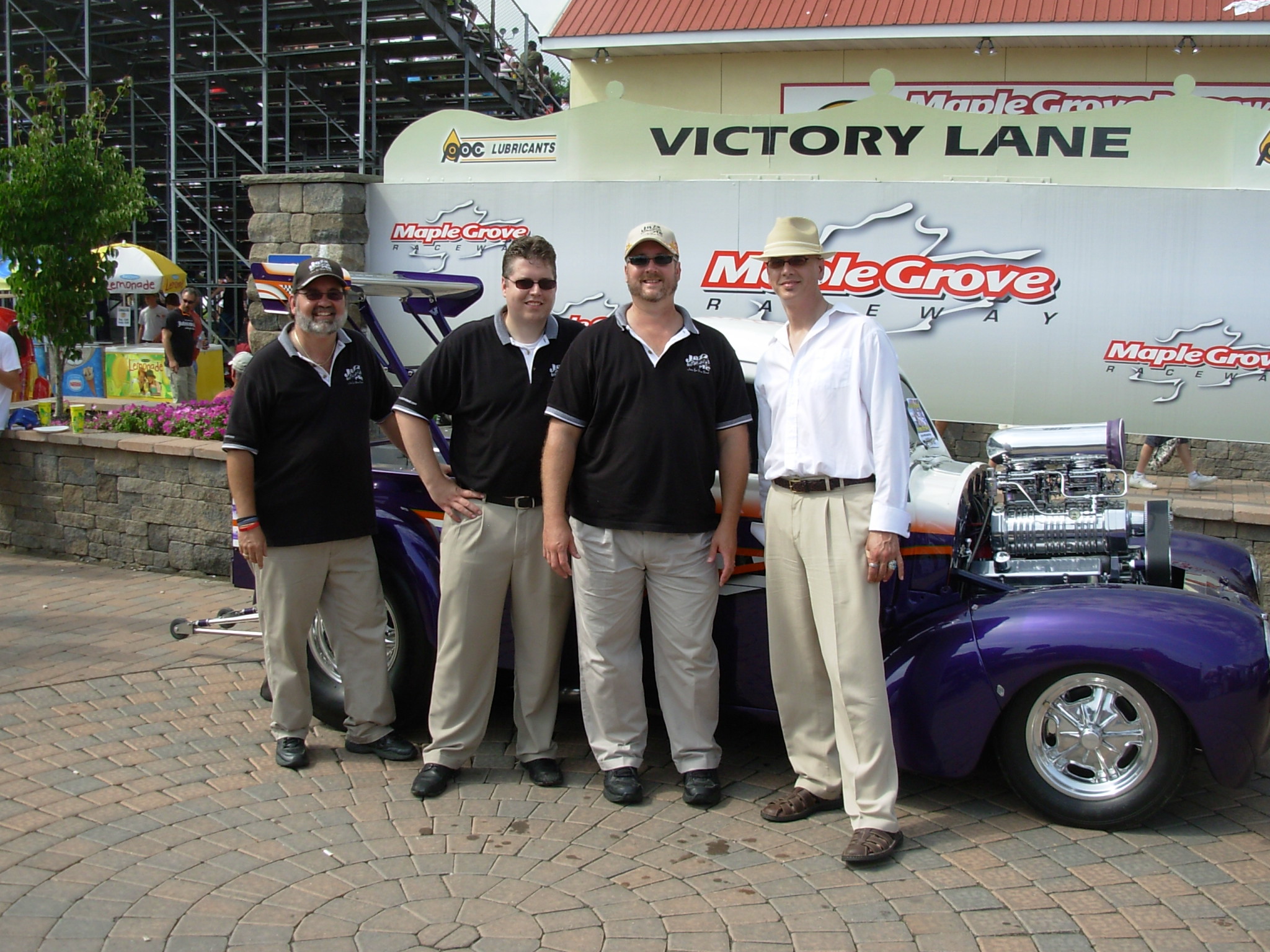 Opening act for the NHRA Summer Nationals at Maple Grove
