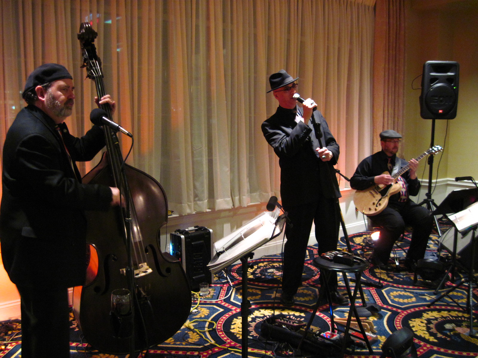 Trio jammin at the Wyndham in Gettysburg

