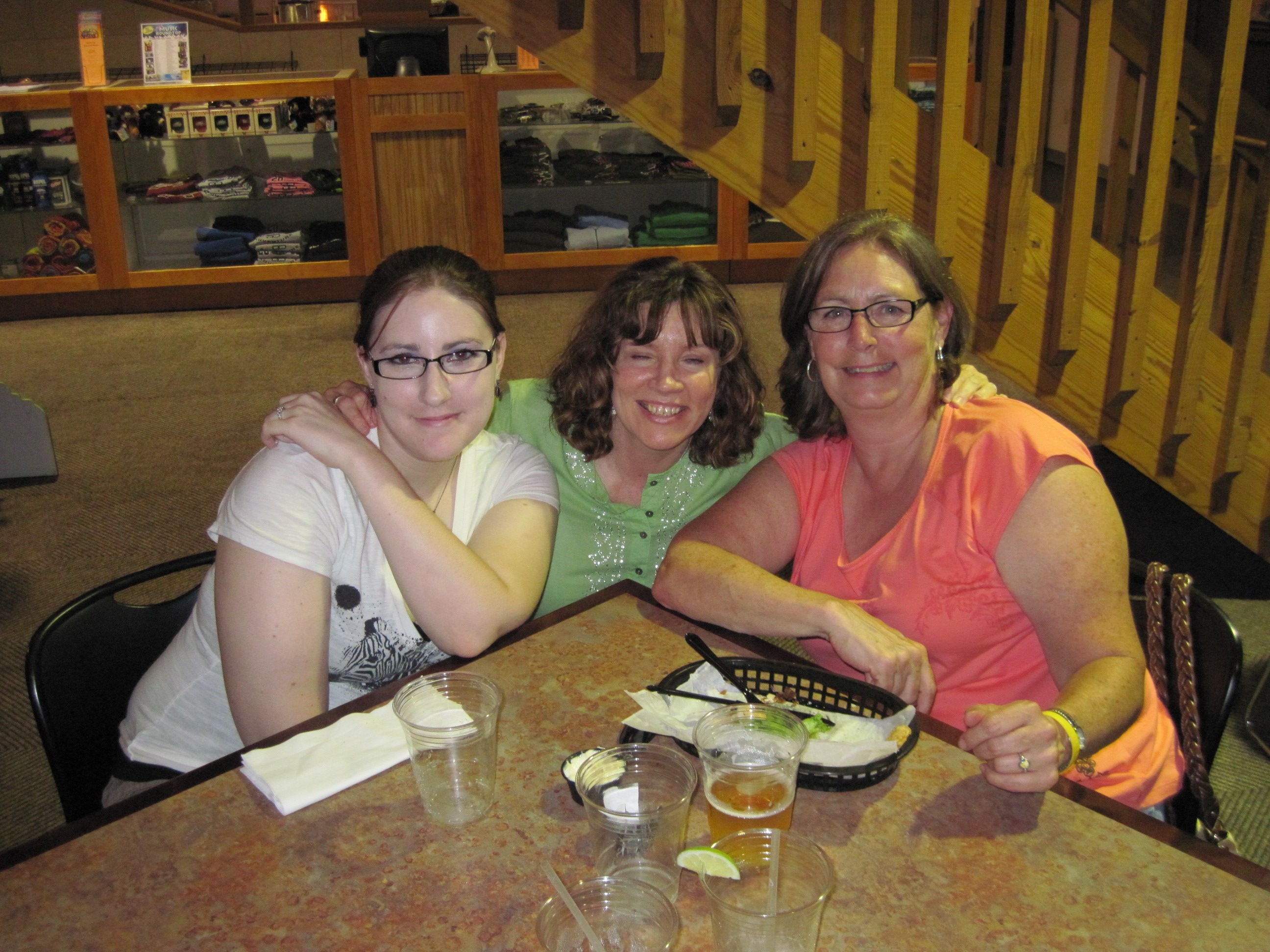Well wishers at Ski Roundtop
