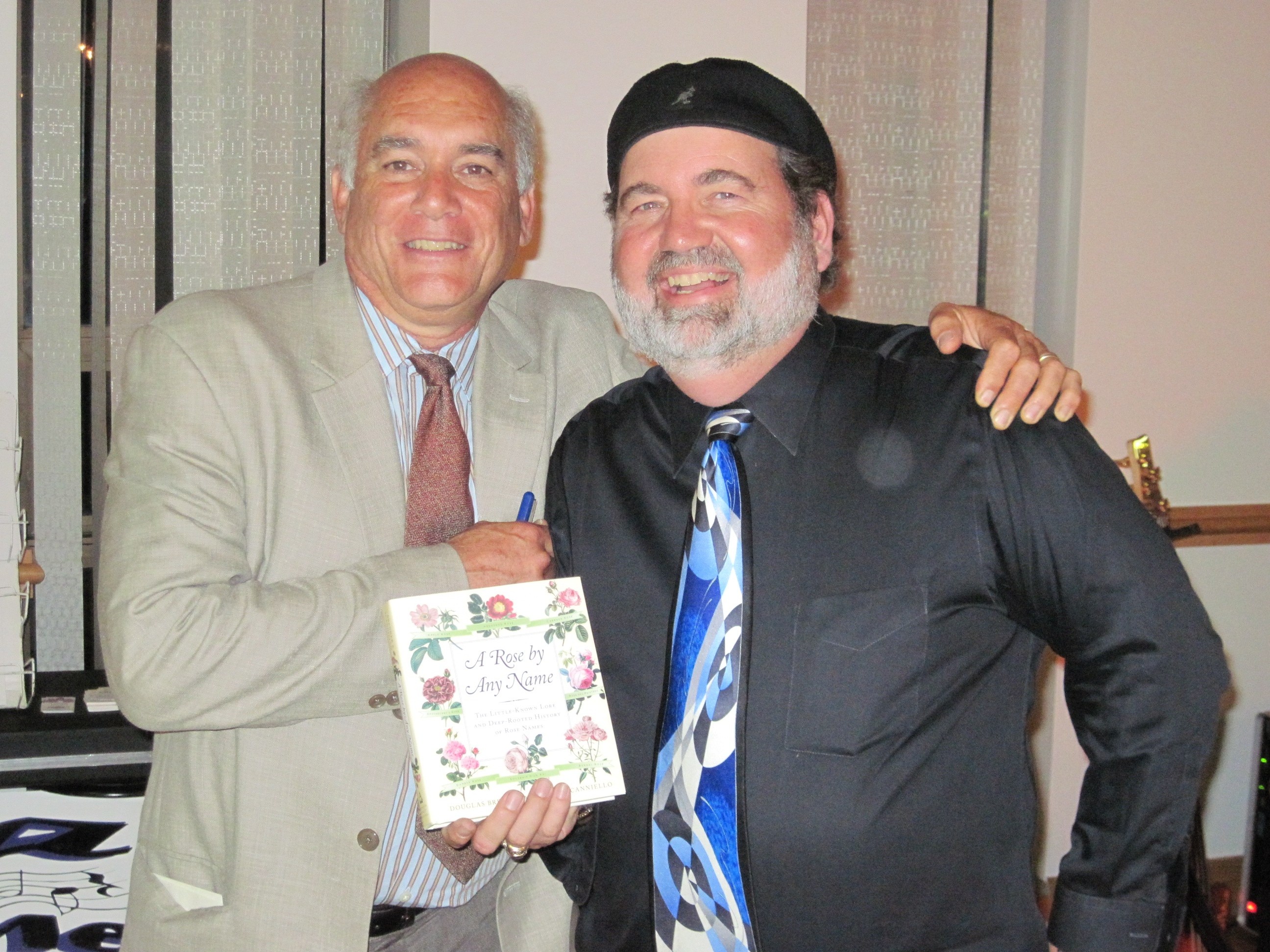 Fraternity brothers Kirk & Steve Scaniello at LVC
