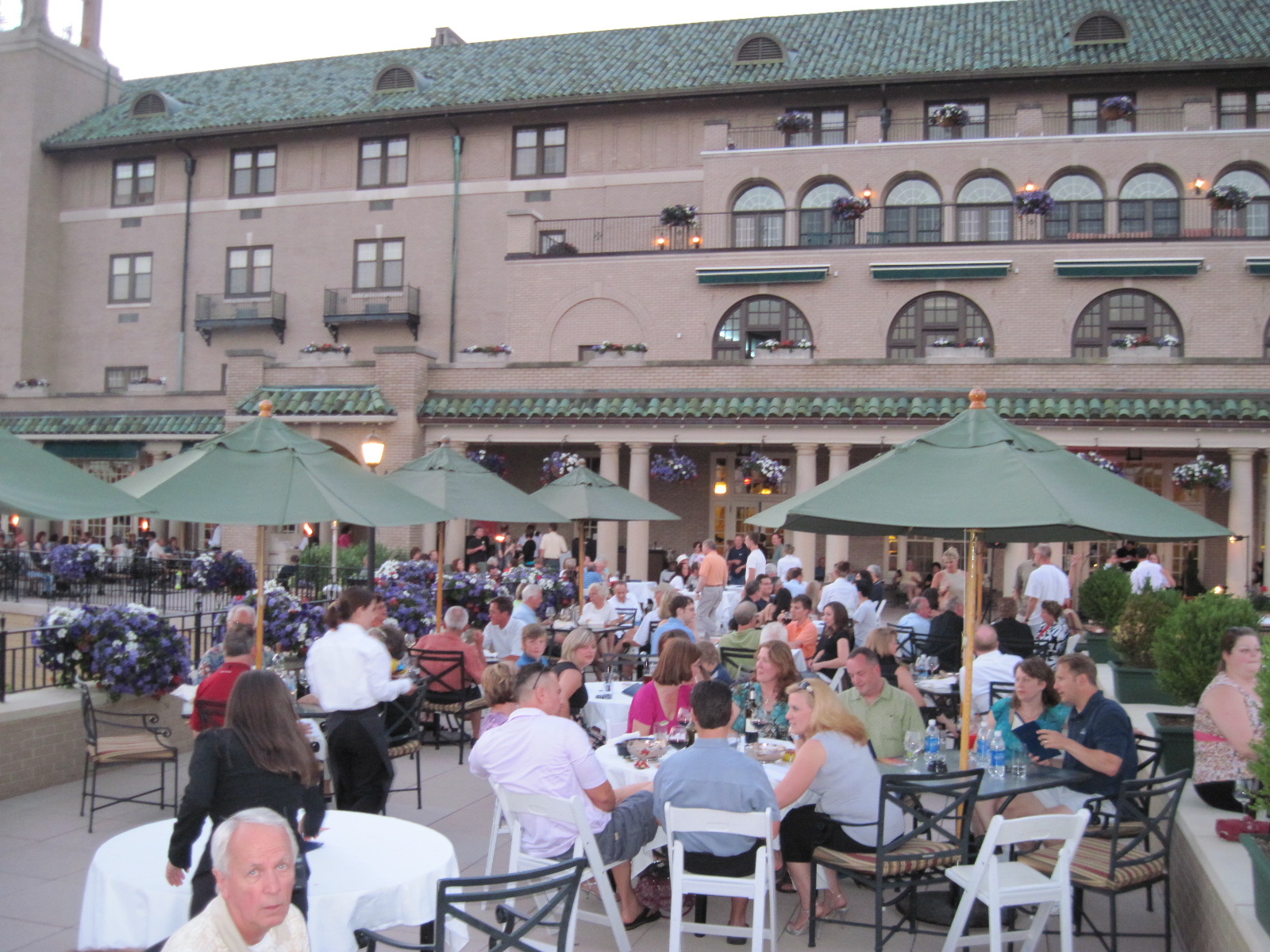 Hotel Hershey Veranda 2010
