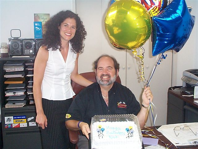 Happy Birthday from Megan and Clear Channel broadcasting...
