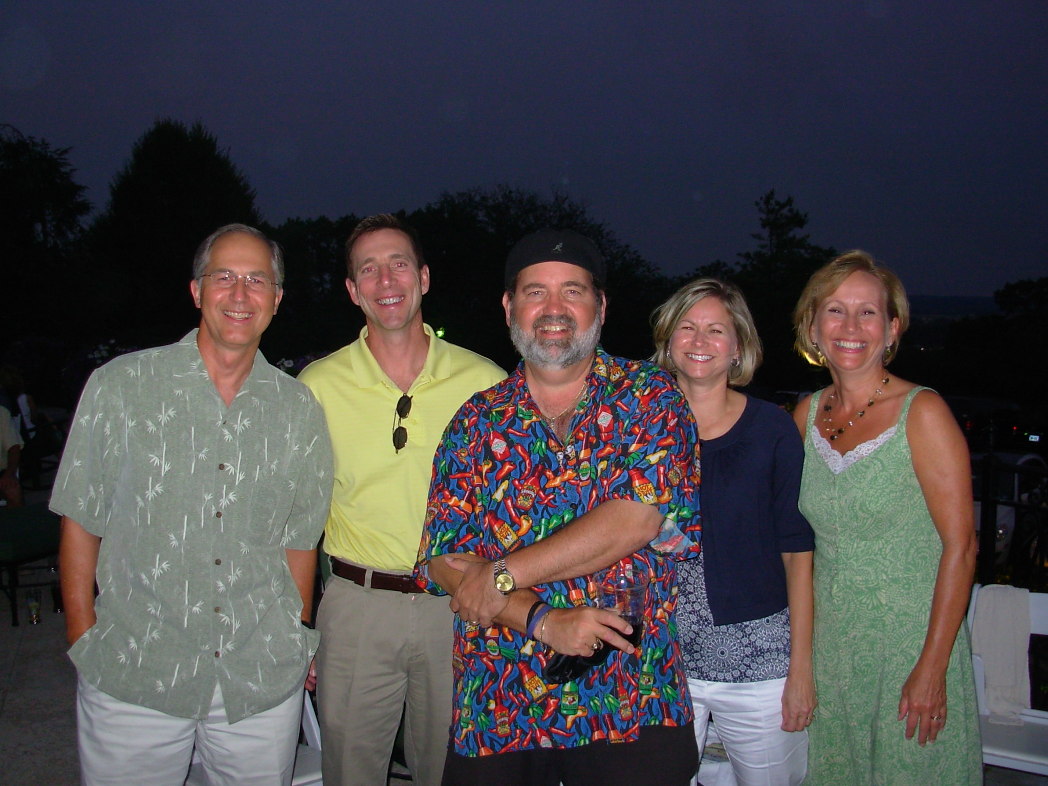 Friends for West Shore E V Free Church join the Wise Guy at the Hershey Veranda
