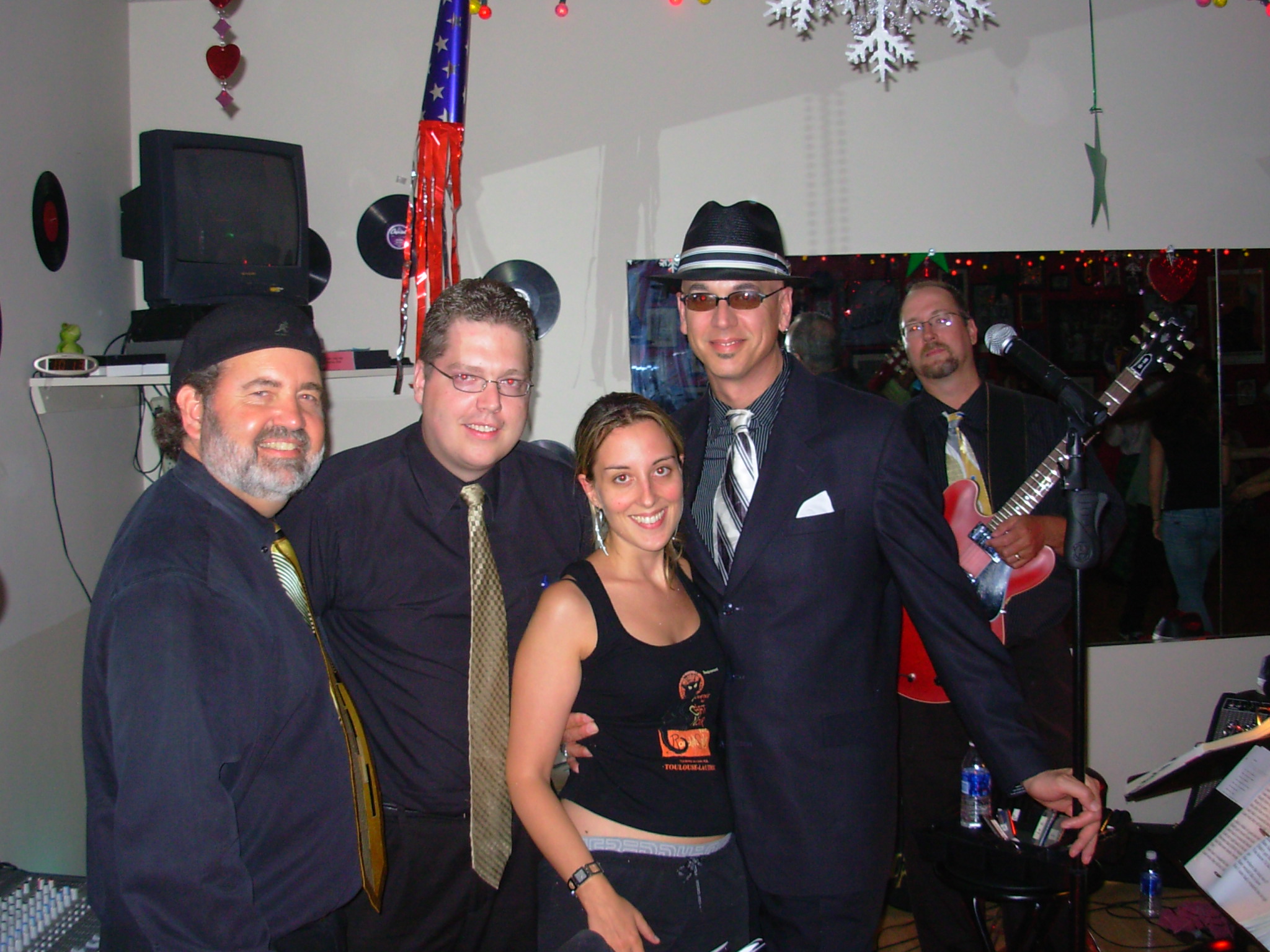 Lucrezia Balatri...Jazz singer from Italy joins the guys for a number

