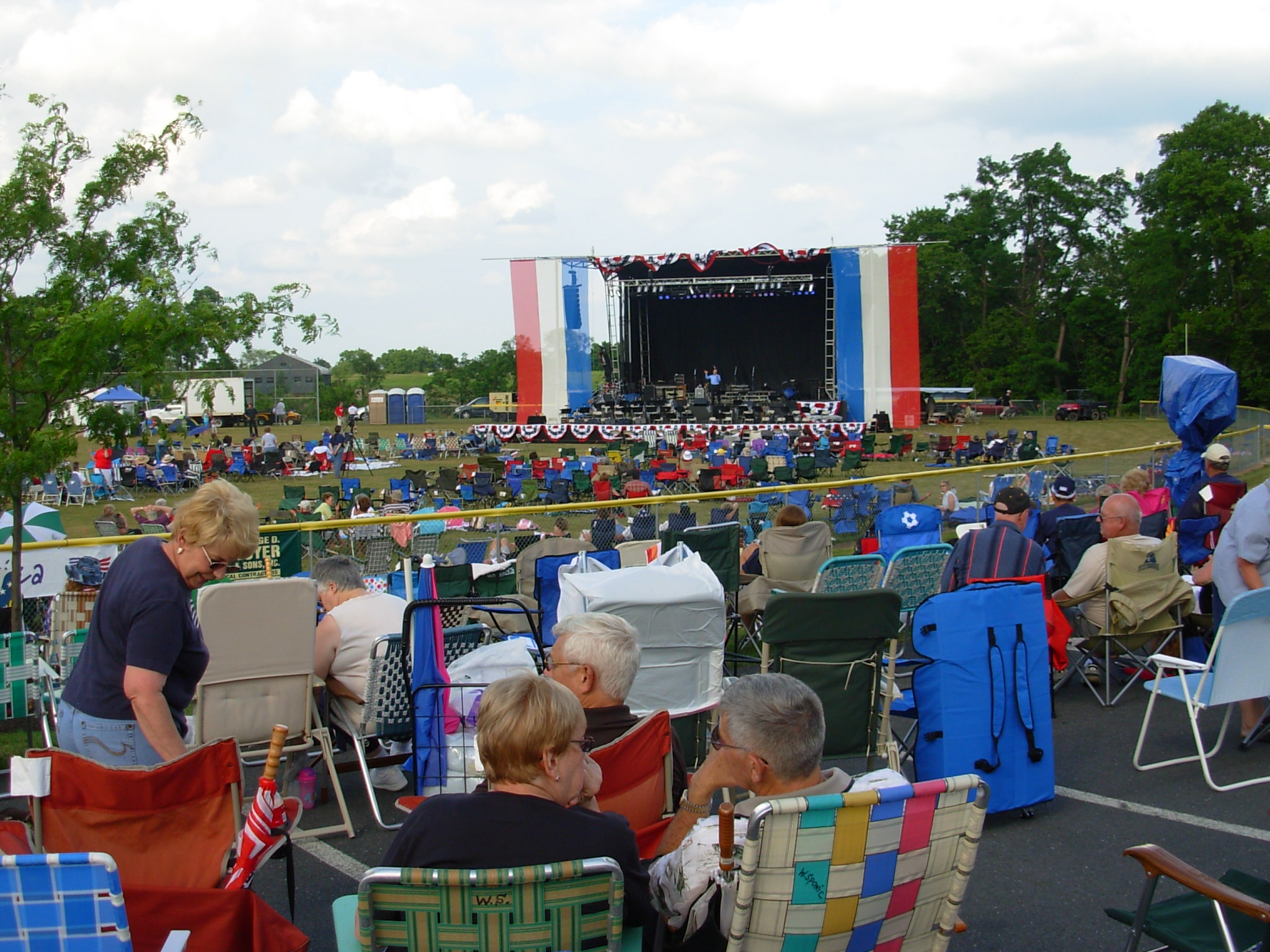 Huge crowd at Celebrate America at Christian Life Assembly in Camp Hill, PA
