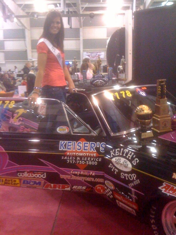 Kimmie and Keiser's Mustang
