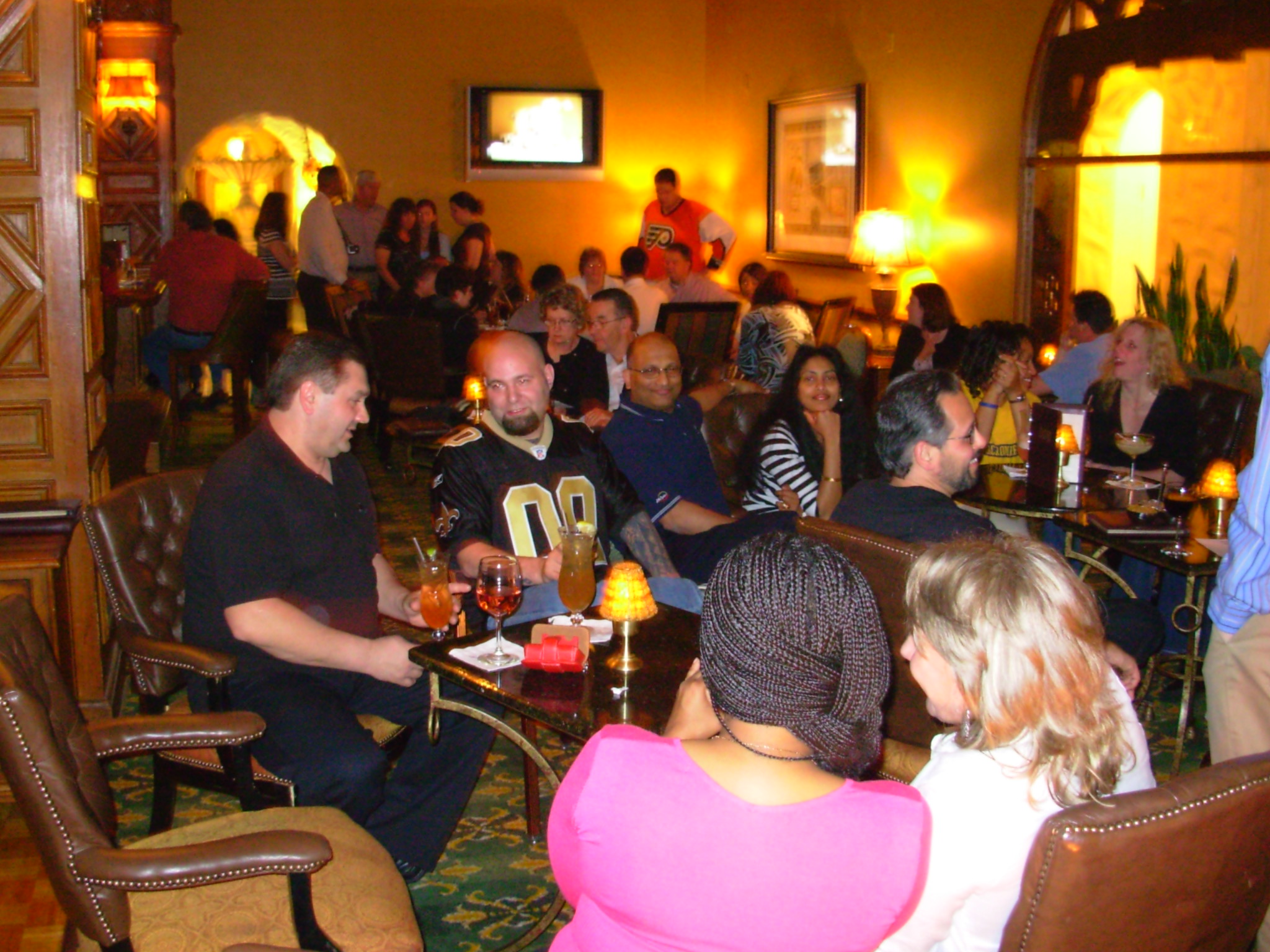 Plent of action at the Hotel Hershey when Jazz Me plays...
