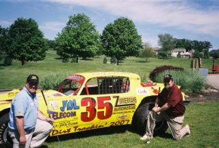 Driver and Sponsor at Heritage Hills Golf Course
Now that's something you don't often see on the course!

