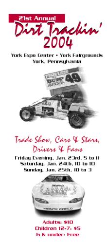 Show Brochure for Dirt Trackin'  2004

