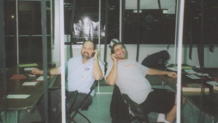 J.R. Frye and the Wise guy in jail..
..for Muscular Dystrophy
