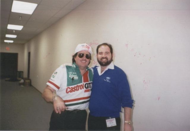 The Wild Man
Joh Force and I taking a break at the Motorsports Show
