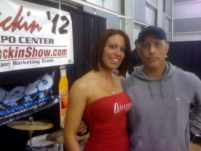 Triah and drummer Routson
