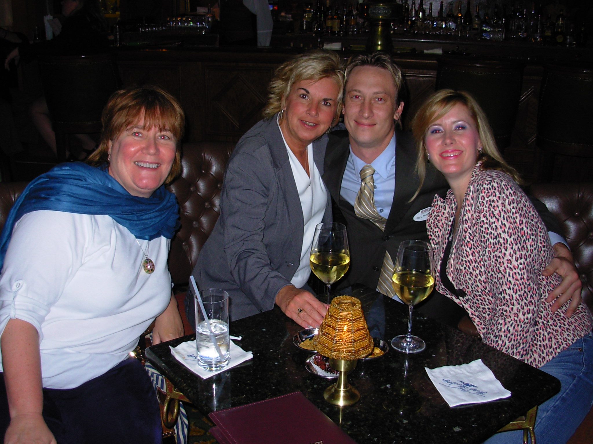 Everyone gets into the act in the Iberian Lounge
