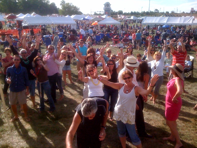 Gettysburg Wine and Music Festival Crowd
